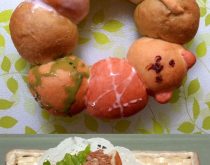 【レポート】リースの3色ちぎりパン＆朝食ランチに☆ピタパン
