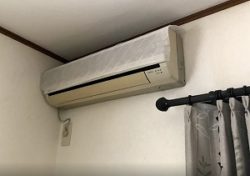 滋賀県栗東市I様エアコン施工前2