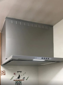 草津市H様邸-レンジフード施工後