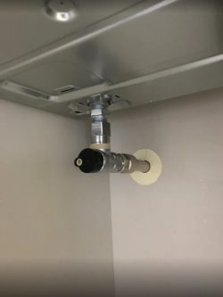 草津市H様邸ビルトインコンロガス配線2