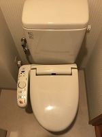 草津市_マンショントイレ改修_INAX_シャワートイレ