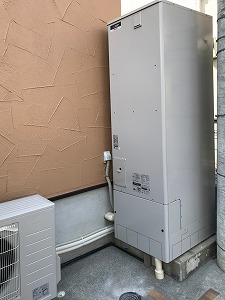 大津市Ｍ様邸エコキュート施工後