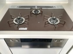 ノーリツピアットマルチグリル　ﾛｾﾞガラストップ