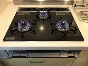ブリリオα　大津市コンロ交換事例