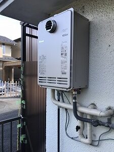 給湯専用タイプのガス給湯器をエコジョーズに交換しました。 ｜ 株式 