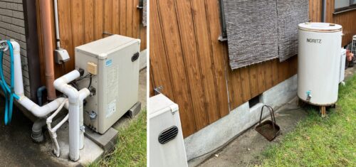 15年お使いの石油給湯器をエコフィールへ交換（ノーリツ製 OTQ-C4706AY 
