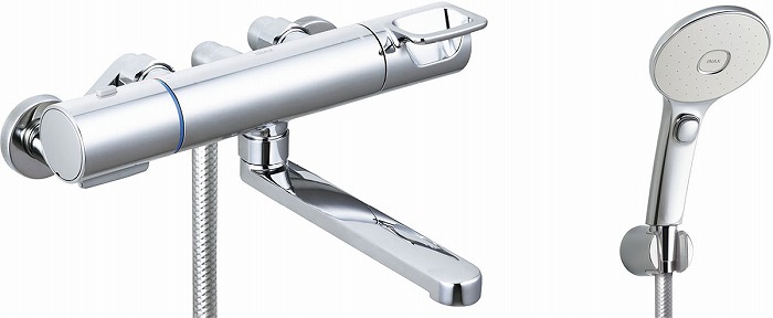 LIXIL　お風呂サーモ水栓　壁付浴室用シャワー水栓　レバー170クロマーレS