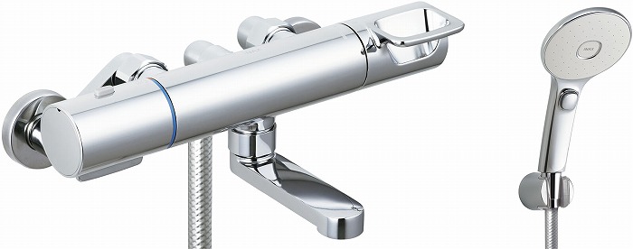 LIXIL　お風呂サーモ水栓　壁付浴室用シャワー水栓　レバー170クロマーレS