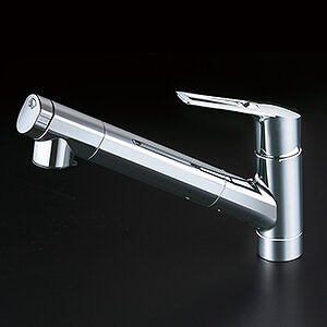 KVK　キッチン水栓　浄水器内蔵シングルレバー混合栓浄水器内蔵水栓