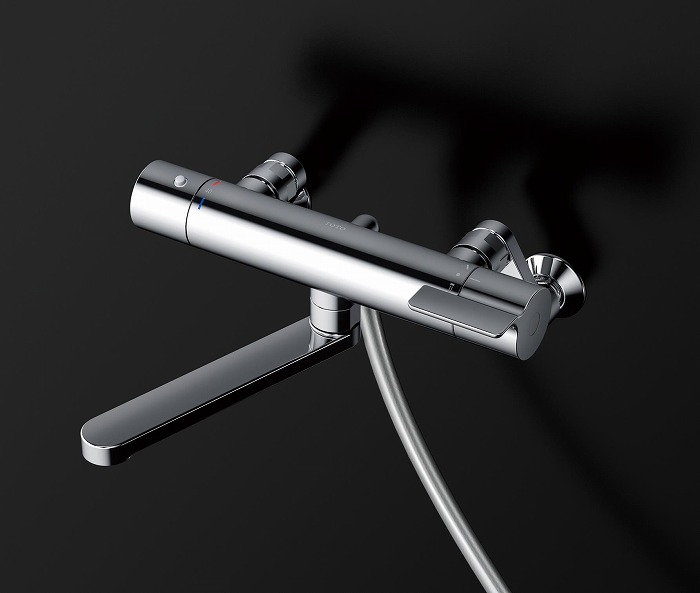 TOTO　お風呂サーモ水栓　壁付サーモ付浴室用シャワー水栓　レバー170GG
