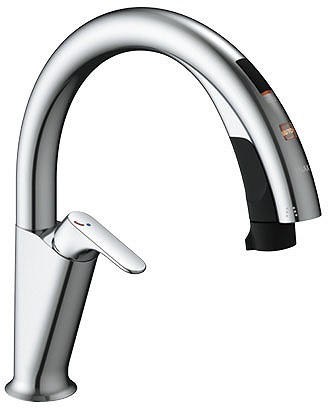 LIXIL　キッチン水栓　タッチレス水栓ナビッシュ