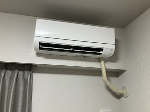 分譲マンションでエアコン3台新設。パナソニックFシリーズ/三菱GV 