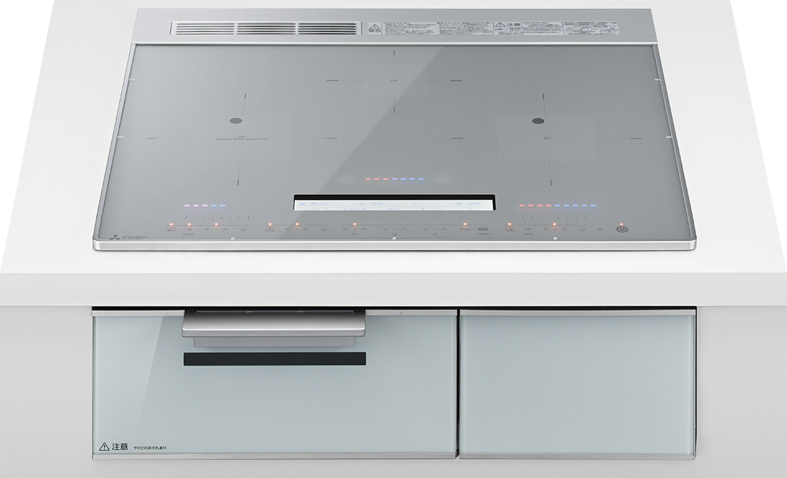 CROSS TOP A10  60cm  3口IH（鉄・ステンレス対応）