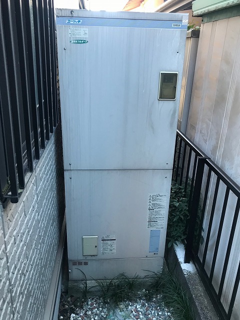 16年使用した電気温水器をダイキンエコキュートへ交換 株式会社クサネン 滋賀県草津市