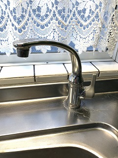 水漏れしていた キッチン水栓 と 浄水器専用水栓 を交換 株式会社クサネン 滋賀県草津市
