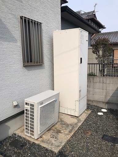 買い替え時期のエコキュートを交換しました 株式会社クサネン 滋賀県草津市