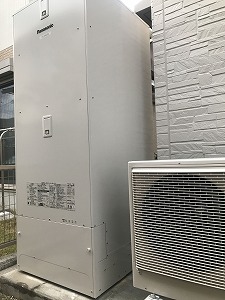 オール電化の床暖房 パナソニック 多機能型エコキュートを設置しました 株式会社クサネン 滋賀県草津市