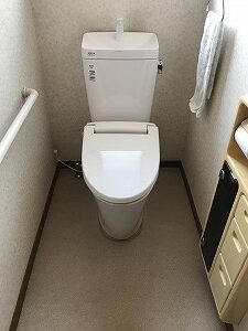 年数が経ったトイレを暖房便座付きトイレに交換しました 株式会社クサネン 滋賀県草津市 年数が経ったトイレを暖房便座付きトイレに交換しました 株式会社クサネン 滋賀県草津市