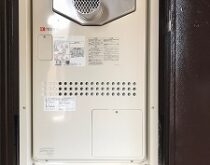 草津市マンションにてガス給湯器と浴室暖房乾燥機を交換しました。