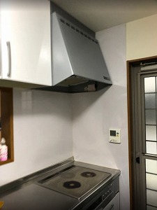エコキュート・IHクッキングヒーター・レンジフードをまとめて交換しま