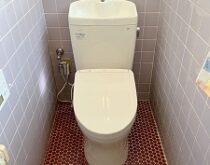 「便ふた閉止後洗浄モード」搭載の最新ウォシュレットトイレに交換