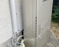大津市熱源機付きガス給湯器（エコジョーズ）交換事例