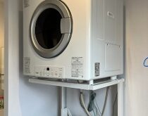 草津市にて、大容量8kgタイプのガス衣類乾燥機『乾太くん』を設置