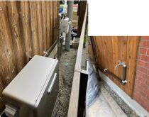 大津市ガス給湯器交換と屋外給湯水栓設置の事例