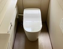 パナソニック_アラウーノと省スペースでも取付けできる専用手洗いカウンターを設置