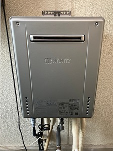 滋賀県大津市、経年14年のガス給湯器交換事例（ノーリツ GT-2050SAWX
