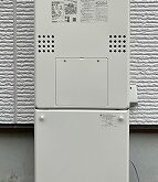 大津市にてノーリツ暖房機能付き給湯器を交換（GTH－2417AWXD⇒GTH-C2460AW3H-1）